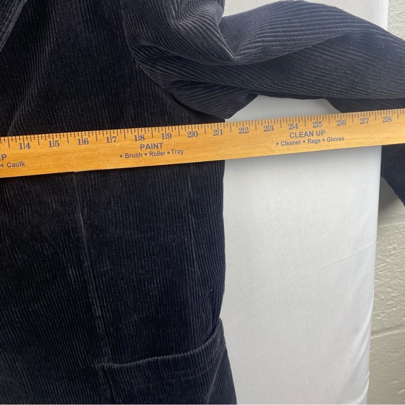 Batistini Corduroy Patch Pocket Blazer Men US 40 EU 50 Black Double Vent Preppy￼ - Picture 9 of 11